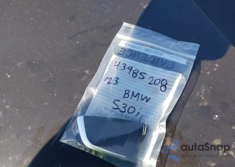 2023 BMW 530 I from USA, damaged, VIN WBA53BH06PCM33406